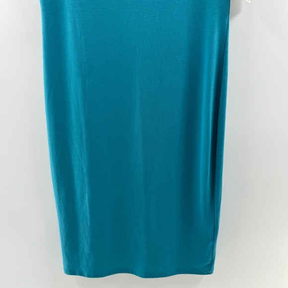 LuLaRoe Julia Midi Dress XS Purple & Teal NWT - Picture 3 of 8